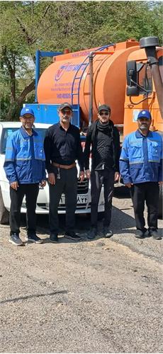 عزم جهادی کارکنان آبفا اندیمشک در خدمت‌رسانی به زائران اربعین