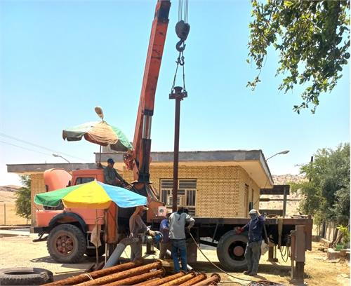 بهبود کیفیت آب شرب 800 خانوار روستانشین مسجدسلیمان با نصب الکتروپمپ جدید