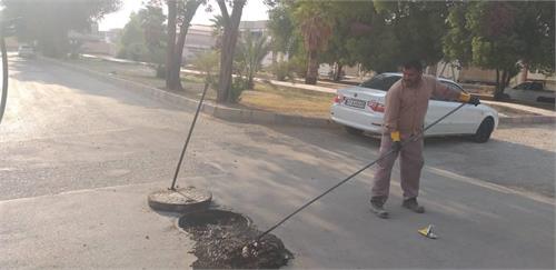 آغاز عملیات رفع انسداد و لایروبی شبکه فاضلاب شهری سوسنگرد