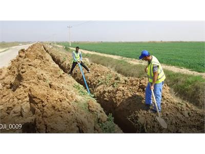 بهره مندی 750 خانوار روستایی ماهشهر از آب پایدار با اصلاح شبکه توزیع
