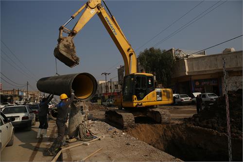 بهسازی و توسعه شبکه فاضلاب 8 نقاط بحرانی اهواز تا قبل از آغاز بارندگی ها