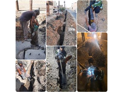 اصلاح بخشی از شبکه دفع فاضلاب بهبهان