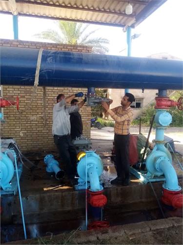 اورهال تاسیسات آبرسانی تصفیه خانه تختی بهبهان