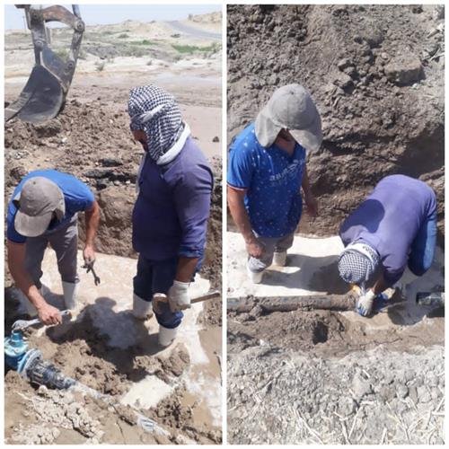 آب به روستای دیمه رامهرمز رسید/ بهره مندی 130 خانوار از آب شرب