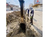 اصلاح اساسی شبکه فاضلاب ماهشهر پس از ۵۲ ساعت تلاش شبانه‌روزی با همکاری شهرداری