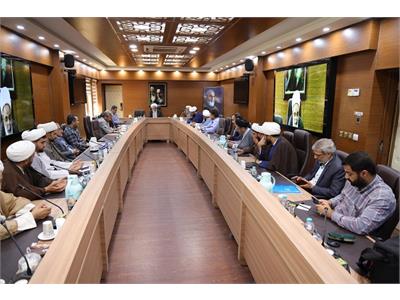 نشست شورای فرهنگی ائمه جماعت آبفا استان