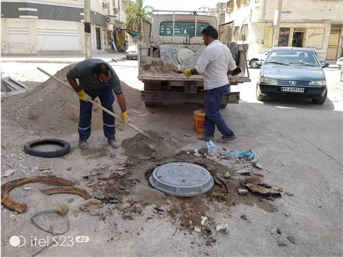 رفع بیش از 400 مورد رفع انسداد فاضلاب در خرمشهر