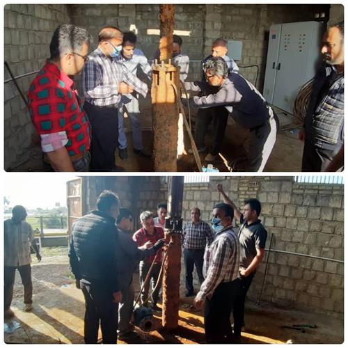 رفع افت فشار آب ۷۰۰ خانوار روستای شهرویی بهبهان