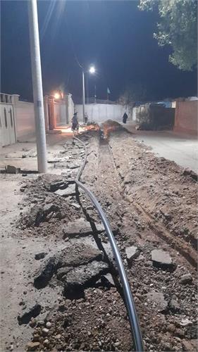 با اصلاح شبکه محقق شد؛ تقویت فشار شبکه توزیع روستای حفار شرقی خرمشهر