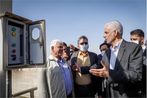 بهره برداری از تصفیه خانه شرق اهواز آغاز شد