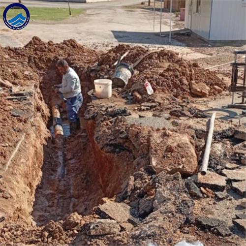 تعمیر فوری خط اصلی آبرسانی در مسجدسلیمان و بازگشت آبرسانی پایدار به ۵۰۰ خانوار