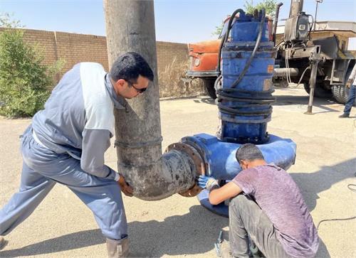 افزایش ظرفیت تلمبه‌خانه فاضلاب بندرماهشهر