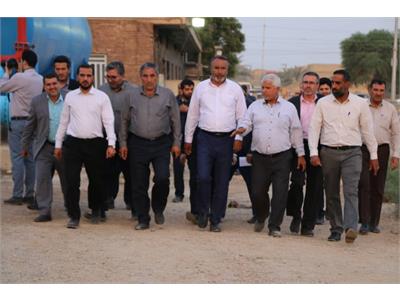 بازدید رئیس کمیسیون عمران