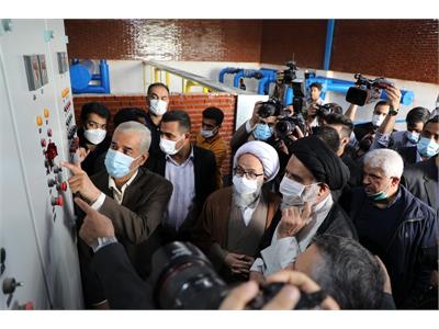 تصفیه خانه آب و تاسیسات آبرسانی سردار شهید حاج قاسم سلیمانی