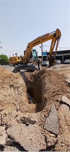 رفع قطعی آب منطقه شهرک صنایع (مزاحم ) شهرستان اندیمشک
