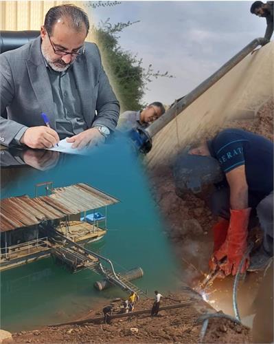 انجام سه اقدام عمرانی کلیدی برای بهبود آبرسانی روستایی در منطقه مسجدسلیمان