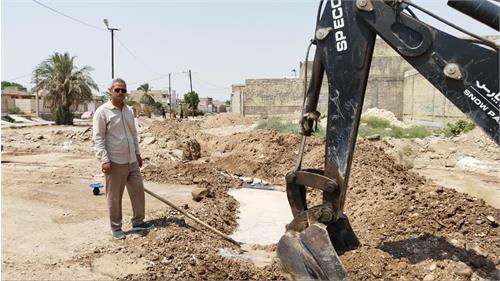 توسعه شبکه آبرسانی در سوسنگرد