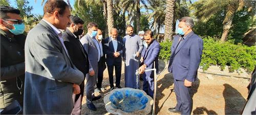 طرح آبرسانی به روستای دامغه بزرگ در بخش مرکزی اهواز بهره‌برداری شد