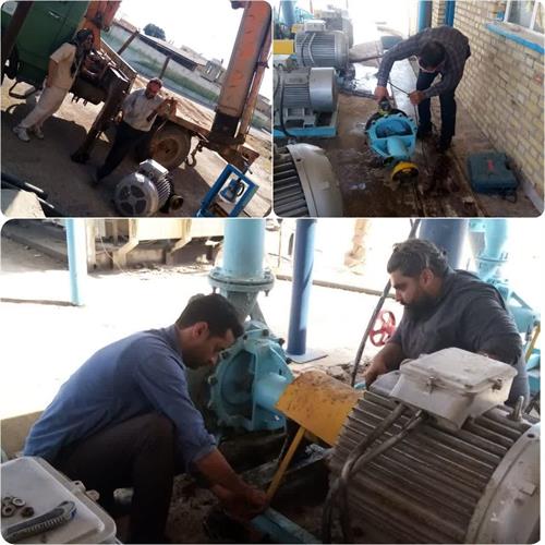پایداری شبکه آبرسانی در مناطق شمال شرقی و مرکزی شهر بهبهان