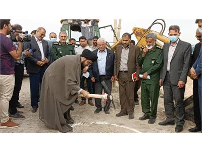 مراسم آبرسانی به11 روستای غیزانیه