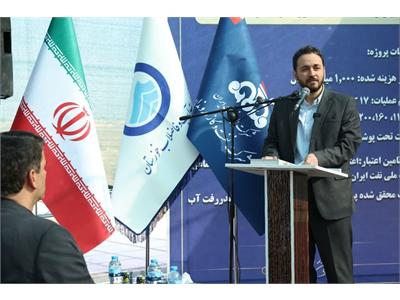2 طرح زیرساختی آبفا در خرمشهر افتتاح و کلنگ‌زنی شد