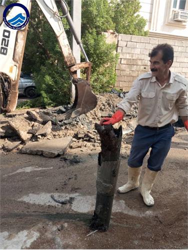 ریشه درخت؛ علت پس زدگی شبکه فاضلاب بیش از ۱۰۰ خانوار در مسجدسلیمان/ رفع معضل فاضلاب چندین ساله دره گل‌گیری‌ها