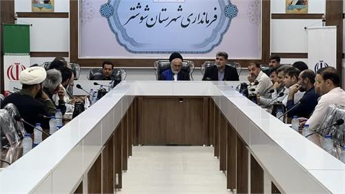 تأکید بر ارتقای فشار و پایداری شبکه آب در مناطق روستایی و شهری شوشتر