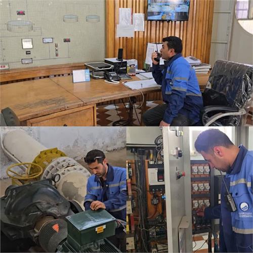 برگزاری مانور پایش مولدهای برق اضطراری در تاسیسات آب دزفول