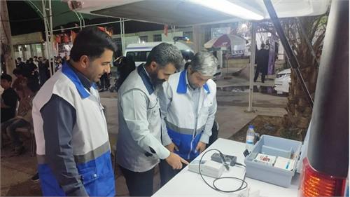آب شرب اربعین زیر ذره ‌بین؛ شلمچه و چذابه با آزمایشگاه سیار به استقبال زائران رفت