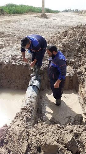 رفع بیش از  472 مورد شکستگی خطوط شبکه توزیع آب در خرمشهر