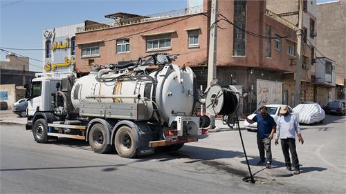 آبادان در نیمه نخست سال؛ بیش از ۱۰ هزار گرفتگی شبکه فاضلاب برطرف شد