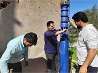 پایداری شبکه آبرسانی 650 خانوار روستایی بخش چغامیش دزفول با تعویض الکتروپمپ