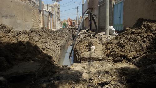 اصلاح بخشی از شبکه توزیع آب بندرماهشهر