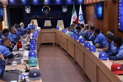 حضور تیم واکنش سریع آبفا خوزستان در مانور تمرینی برای شرکت در مانور سراسری وزارت نیرو
