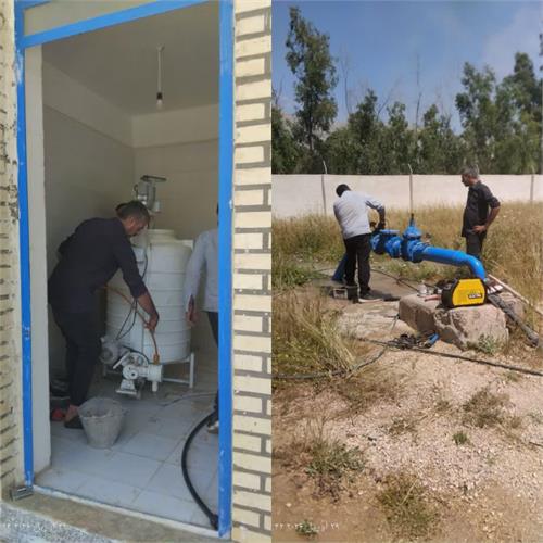 بهبود کیفیت آب شرب 2 هزار خانوار در 12روستای مسجدسلیمان با نصب سیستم کلرزنی در تأسیسات آبرسانی