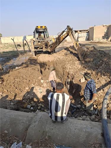 پایان دغدغه آب در روستای رمیم بخش بستان با عملیاتی ۸ ساعته