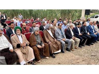 اجرای طرح تقویت فشار آب مناطق جنوبی کوت‌عبدالله و روستای کوت سیدصالح