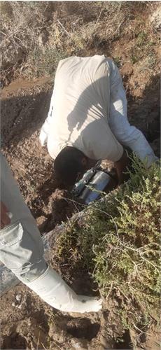 ترمیم شریان حیات ۴۶ روستای هویزه پس از ۳ ساعت عملیات فشرده