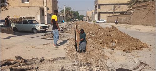 شروع عملیات اجرایی اصلاح شبکه آبرسانی در دشت آزادگان