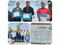 درخشش همکار شرکت آب و فاضلاب خوزستان در مسابقات کارگری قهرمانی استان