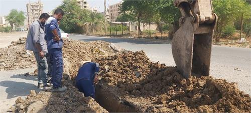 اجرای عملیات تقویت فشار آب در منطقه امیرآباد آبادان