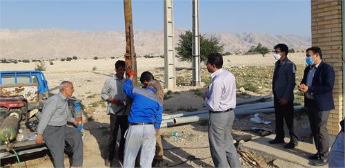 رفع قطعی آب 700 خانوار روستای اسدآباد بهبهان