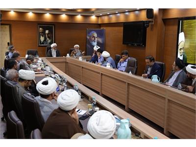 نشست شورای فرهنگی ائمه جماعت آبفا استان