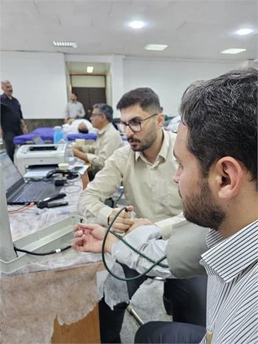 اهدای خون از سوی کارکنان شرکت آب وفاضلاب استان خوزستان