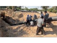 طی عملیات ۳ روزه و شبانه روزی انجام گرفت؛ بازسازی خط انتقال فاضلاب ۶۰۰ میلیمتر کوی آزادگان دزفول