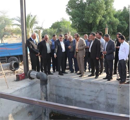 تقویت آمادگی آبفای خوزستان برای کاهش آب‌گرفتگی در بستان و سوسنگرد