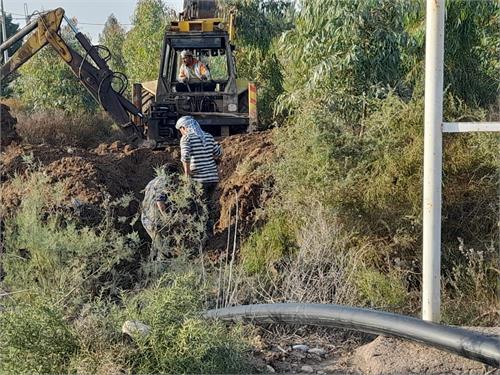 احیای آبرسانی به روستای قدرت‌آباد بستان در ۹ ساعت با عملیات فنی پیچیده