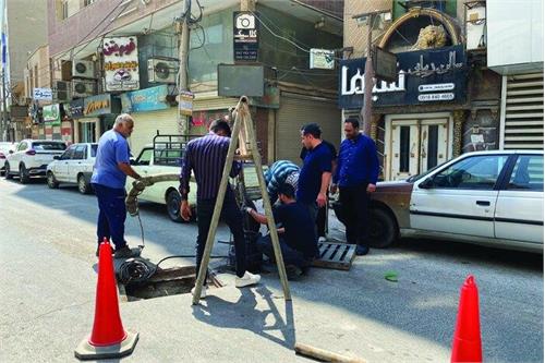 آمادگی آبفا آبادان برای بارندگی‌ها؛ ۲۵۰ کیلومتر از شبکه فاضلاب لایروبی شد