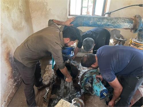 تأمین آب آشامیدنی پایدار در روستای گرگر بندرماهشهر