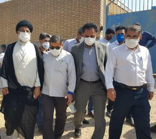 تلاش شرکت آب و فاضلاب استان خوزستان برای رفع مشکل آب بخش الوار گرمسیری